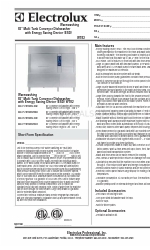 Electrolux 534175 Hoja de especificaciones