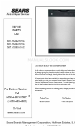 Electrolux 587.15362101C Manual Daftar Suku Cadang Perbaikan