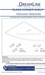 Dream Line GLSH-4100-09 Manuel d'instructions d'installation