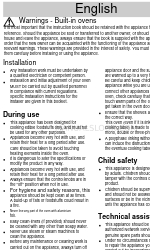 Electrolux Built-In Dishwasher Instruction Book