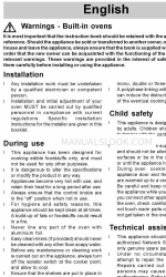 Electrolux Built-In Dishwasher Livret d'instructions