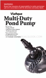 Commodity Axis ViaAqua Multi-Duty Pond Pump DP-12000 Manual de instruções