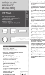 FormaLighting OPTIWALL 3094 Instrukcja instalacji