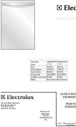 Electrolux EDW5505ESS Catalogue des pièces d'usine