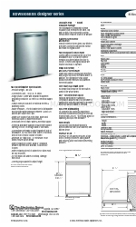 Electrolux EDW5505ESS Spécifications