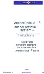 AnchorRescue AR200 Manual de instrucciones