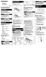 Electrolux EIDW5705PB 설치 지침