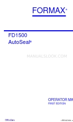 Formax FD 1500 AutoSeal Посібник оператора