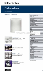 Electrolux EIDW6105GS - Fully Integrated Dishwasher Технические характеристики