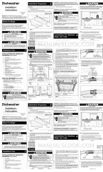 Electrolux EIDW6305GS2B Instrucciones de instalación