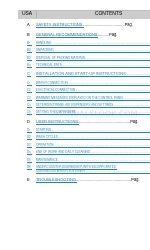 Electrolux Energy Star WT30H208DU Manuale di istruzioni