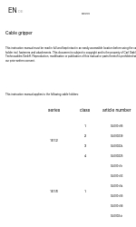 CarlStahl SL000165 Manuale di istruzioni