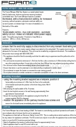 Forme Whisper Руководство