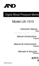 AND UA-1010 Gebruiksaanwijzing