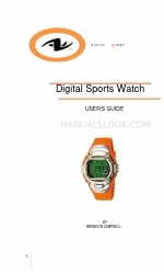 Athletic Works Digital Sports Watch Manuel de l'utilisateur