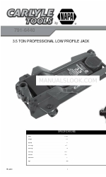 Carlyle Tools Napa 791-6440 Manual