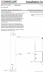 CommScope 3X-C70B-3XR Instructions d'installation