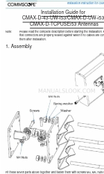 CommScope CMAX-D-UW-i53 Installationshandbuch