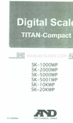 AND SK-2000WP Manual de instruções