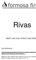 Formosa Fires Rivas Instrucciones de uso