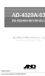 AND AD-4329A-03 Instruction Manual