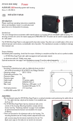 Athos 5-155-006-01 Manual de instruções