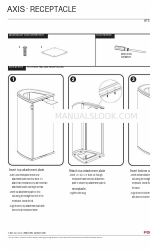 Forms+Surfaces AXIS RECEPTACLE Instrucciones para adjuntar documentos