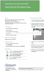 Advanced Instruments OsmoTECH PRO Manual de início rápido