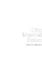 Dreamer Design Ditto Manhattan Deluxe Benutzerhandbuch