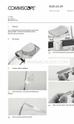 CommScope BUDI-2S-SP Instructions d'installation