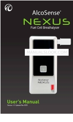 Andatech AlcoSense NEXUS Manual do utilizador