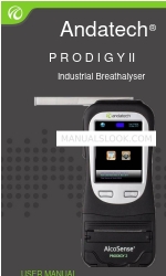 Andatech AlcoSense PRODIGY II Manual do utilizador