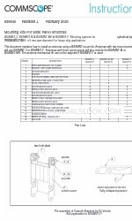 CommScope BSAMNT-3 Foglio di istruzioni