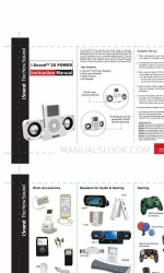 DreamGEAR iSound 2X Power Manual de instruções