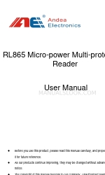 Andea Electronics RL865 Benutzerhandbuch