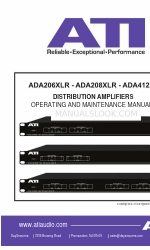 ATI Technologies ADA208XLR Panduan Pengoperasian dan Pemeliharaan