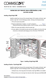 CommScope NG4access ODF Platform Value-Added Module Installation Instructions