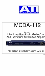 ATI Technologies MCDA-112 Panduan Pengoperasian dan Pemeliharaan