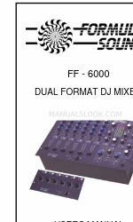 Formula Sound FF - 6000 Руководство пользователя