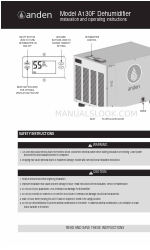 Anden A130F Instrukcja instalacji i obsługi