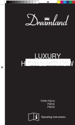 Dreamland LUXURY HEATED THROW 사용 설명서