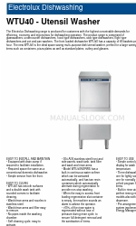 Electrolux WTU40ADP Specifications