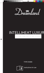 Dreamland Luxury Intelliheat Heated Cape 사용 설명서 지침