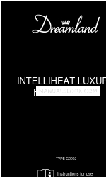 Dreamland Intelliheat Luxury Footwarmer Manuel d'utilisation