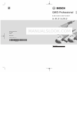 Bosch Professional GWS 24-180 P Manual de instruções original