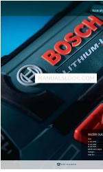 Bosch PS50-2A Manuel de l'utilisateur