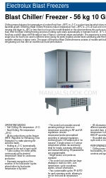 Electrolux 726046 Specyfikacje