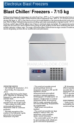 Electrolux 727130 Especificações