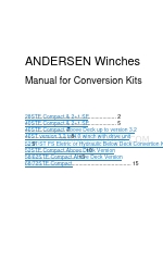 Andersen 46STE Compact Руководство