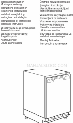 Electrolux AGS58200F0 Інструкція з монтажу Посібник з монтажу